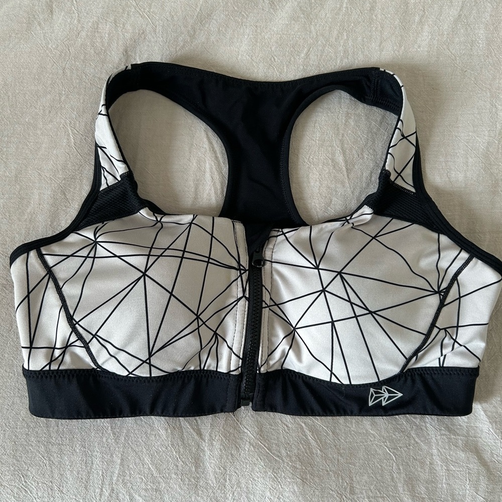 Yvette Black Activewear Bra